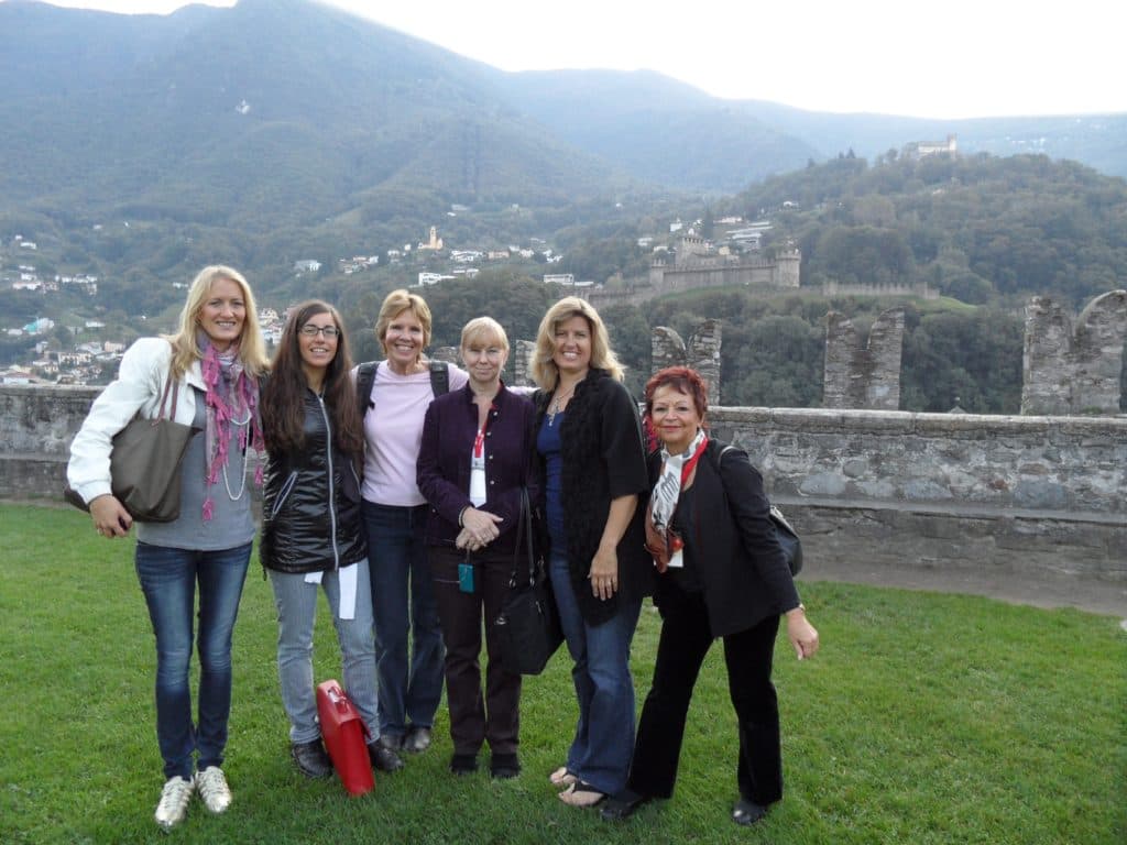 Luxury Swiss adventure at the Castelgrande fortress overlooking Bellinzona.